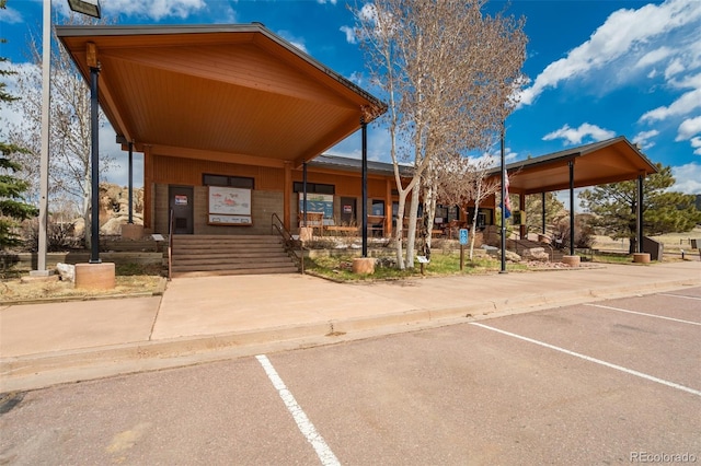 688 Tiara Rd, Lake George, CO 80827 - exterior space with covered porch and uncovered parking