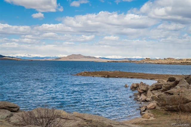 688 Tiara Rd, Lake George, CO 80827 - water view with mountains