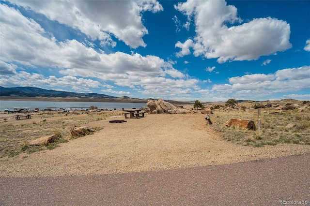688 Tiara Rd, Lake George, CO 80827 - view of yard featuring a water and mountain view