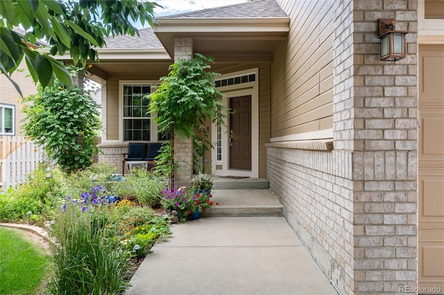 view of property entrance