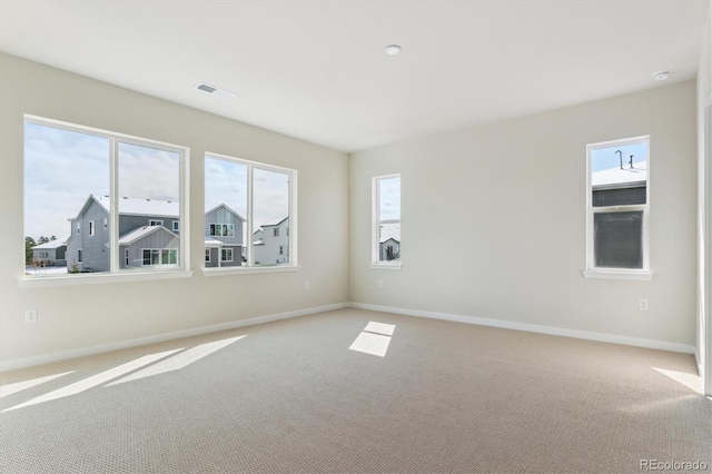 13900 Hanging Lake St, Parker, CO 80138 - carpeted empty room with baseboards and visible vents