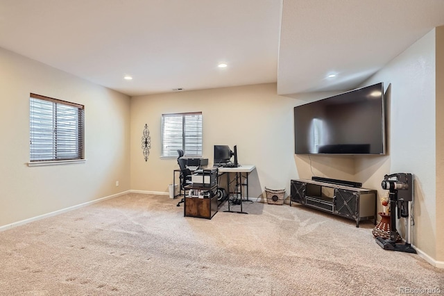 15056 Fillmore Way, Thornton, CO 80602 - office with carpet floors and recessed lighting