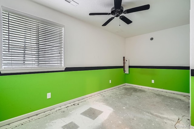 15056 Fillmore Way, Thornton, CO 80602 - spare room featuring baseboards and a ceiling fan