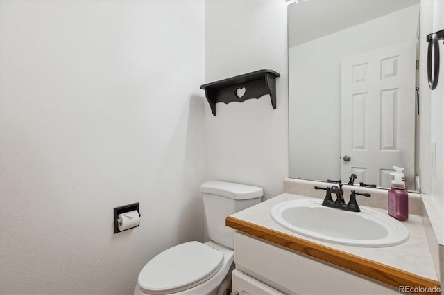 5282 Devon Ave, Castle Rock, CO 80104 - bathroom with toilet and vanity