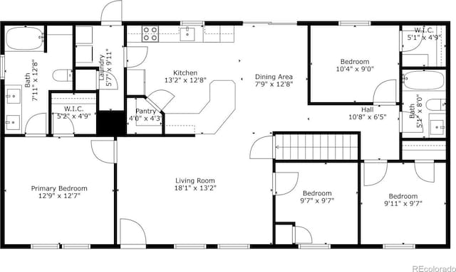 floor plan / room layout