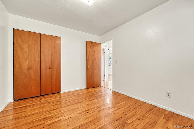3490 Mowry Pl, Westminster, CO 80031 - unfurnished bedroom with light wood-type flooring and a closet