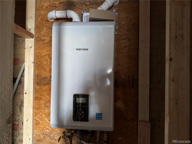 utilities with tankless water heater