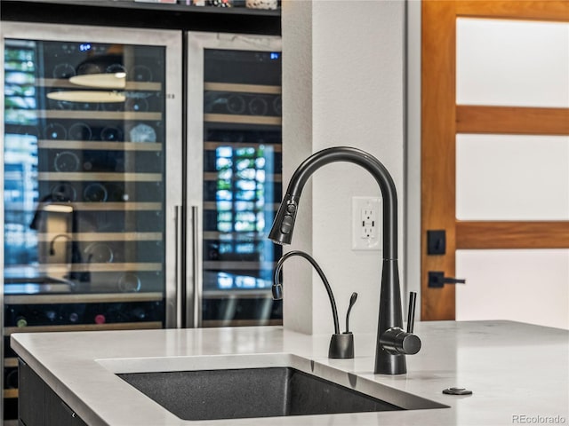 3133 Blake St Unit 3, Denver, CO 80205 - kitchen view of a sink and light countertops