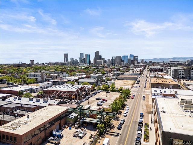3133 Blake St Unit 3, Denver, CO 80205 - drone / aerial view of city skyline