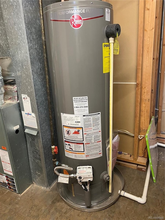 542 E Caley Dr, Centennial, CO 80121 - utilities with gas water heater