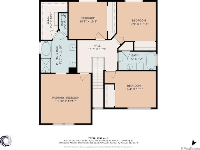 15762 Olmsted Pl, Denver, CO 80239 - floor plan / room layout