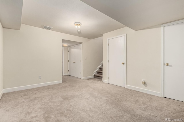 10172 Woodrose Ln, Highlands Ranch, CO 80129 - unfurnished room featuring stairs and carpet floors