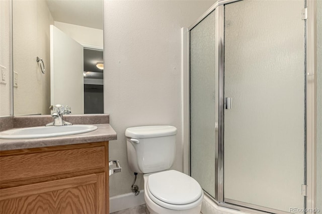 10172 Woodrose Ln, Highlands Ranch, CO 80129 - bathroom featuring vanity and a stall shower