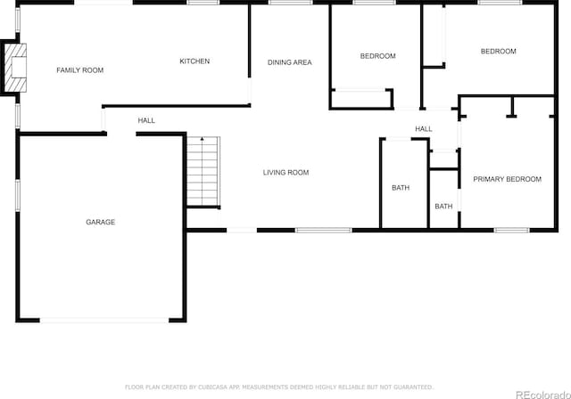 4627 S Norfolk Way, Aurora, CO 80015 - view of property floor plan