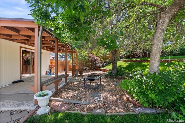 4627 S Norfolk Way, Aurora, CO 80015 - view of yard featuring a patio