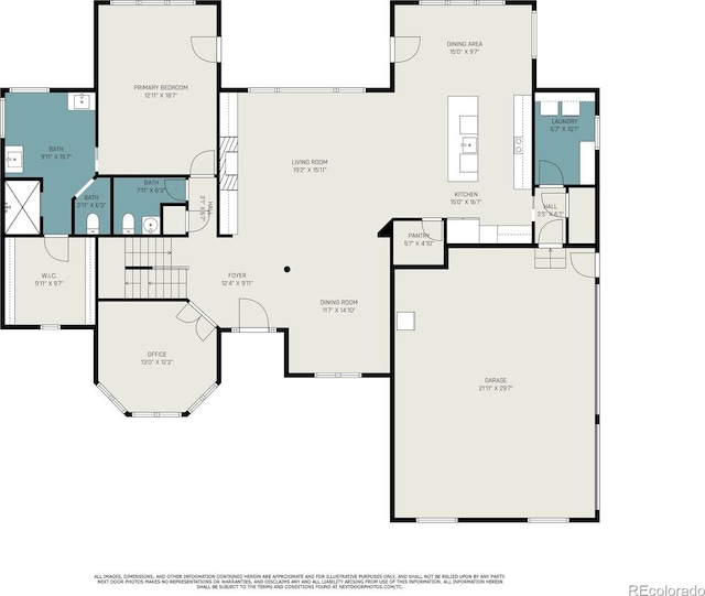 6940 Saddleback Ave, Firestone, CO 80504 - floor plan / room layout