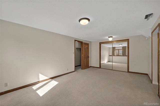 723 Orion Dr, Colorado Springs, CO 80906 - unfurnished bedroom with light colored carpet and baseboards