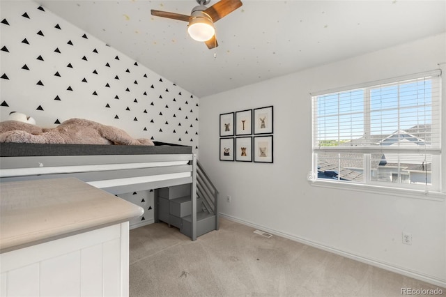3026 S Waco Ct, Aurora, CO 80013 - unfurnished bedroom with light colored carpet and a ceiling fan