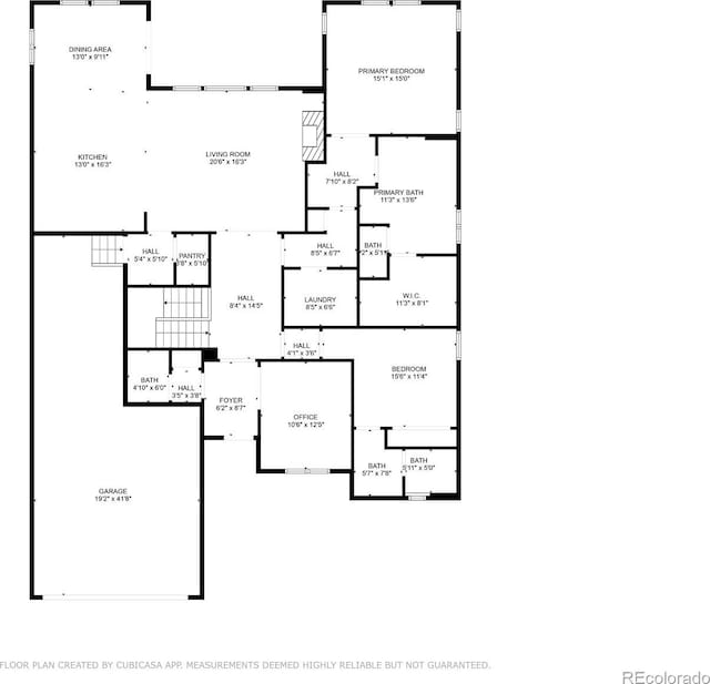 15779 W 83rd Pl, Arvada, CO 80007 - floor plan / room layout
