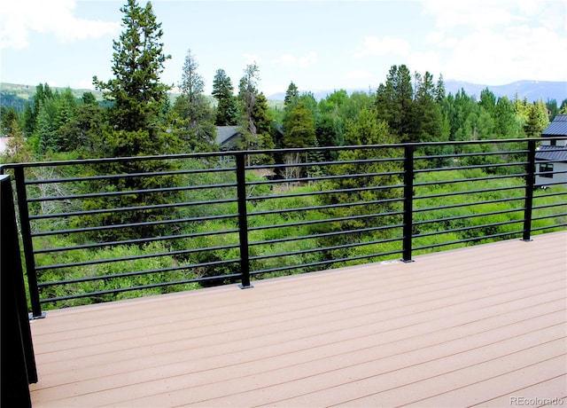 308 Creekside Aly Unit 5, Frisco, CO 80443 - view of wooden terrace