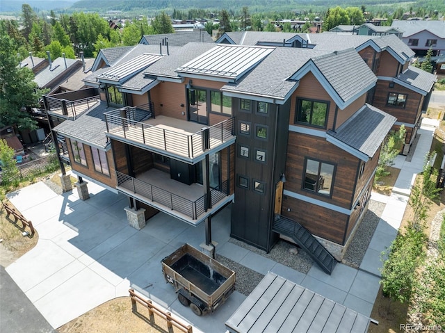 308 Creekside Aly Unit 5, Frisco, CO 80443 - aerial perspective of suburban area