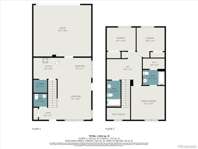 21562 E 47th Ave, Denver, CO 80249 - view of layout