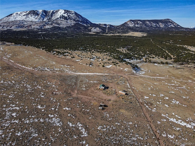 view of mountain feature