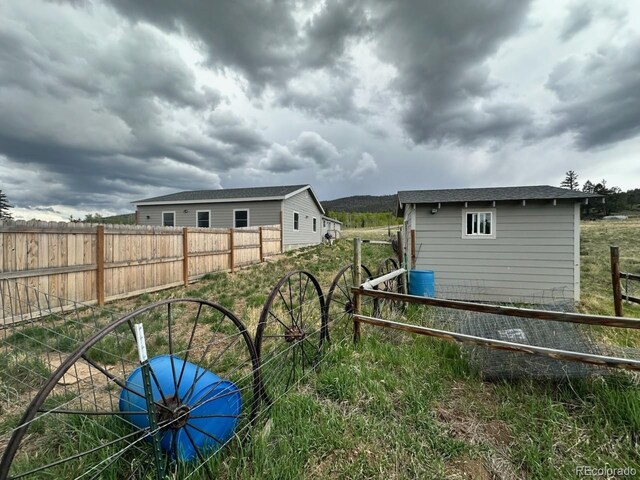 1326 Kaufman Rd, Hartsel, CO 80449 - back of house featuring an outbuilding
