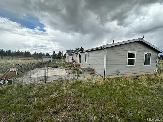 1326 Kaufman Rd, Hartsel, CO 80449 - view of rear view of property