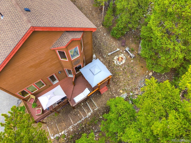 322 Davis Ct, Breckenridge, CO 80424 - view from above of property