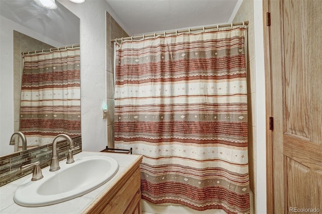 322 Davis Ct, Breckenridge, CO 80424 - bathroom featuring vanity and a shower with curtain