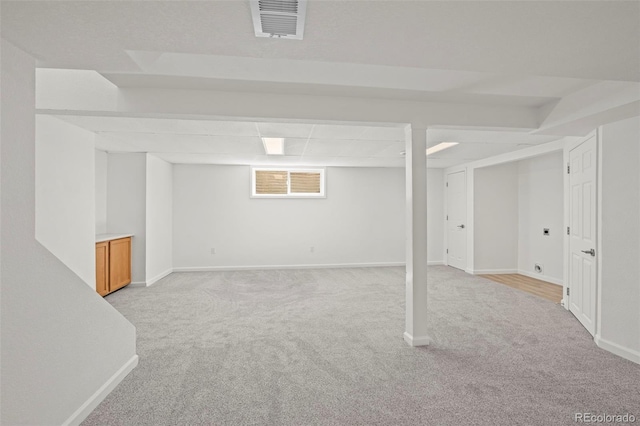 1035 Iris St, Broomfield, CO 80020 - basement featuring light colored carpet and baseboards