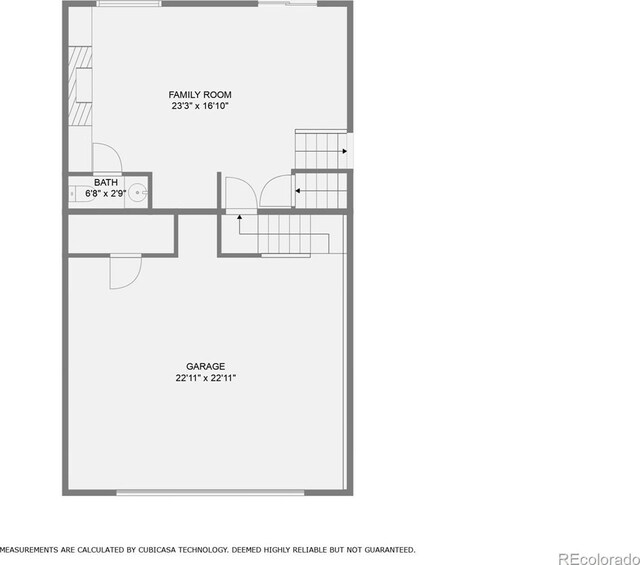 8916 Sunridge Hollow Rd, Parker, CO 80134 - floor plan