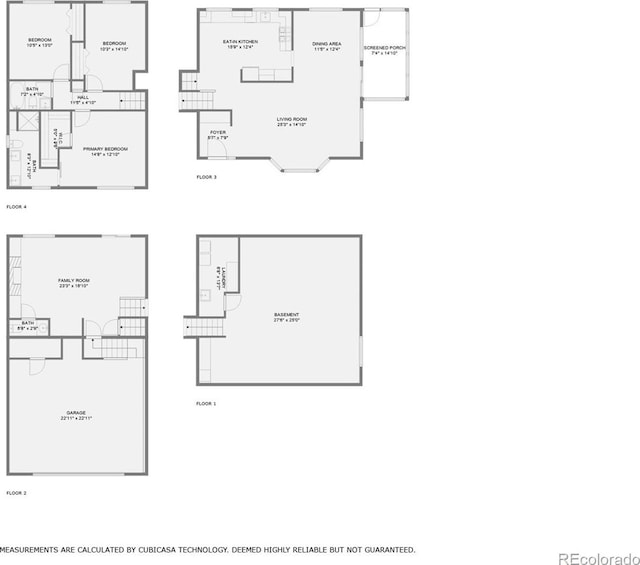 8916 Sunridge Hollow Rd, Parker, CO 80134 - view of layout