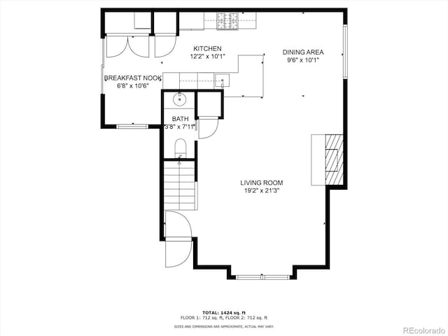 1770 S Quintero Way, Aurora, CO 80017 - view of layout