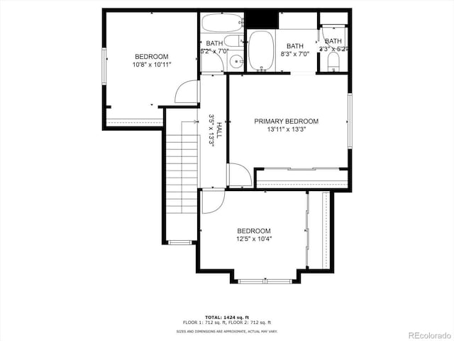 1770 S Quintero Way, Aurora, CO 80017 - floor plan