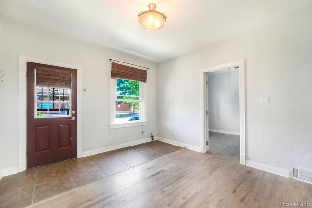 22 E Bayaud Ave, Denver, CO 80209 - entrance foyer with wood finished floors