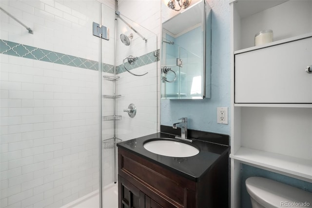 22 E Bayaud Ave, Denver, CO 80209 - full bath featuring a stall shower and vanity