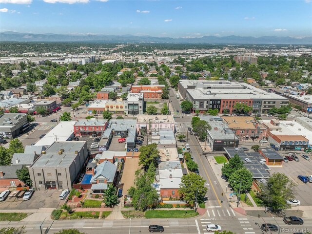 22 E Bayaud Ave, Denver, CO 80209 - aerial view of a mountainous background