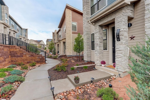 9279 Merino Ct Unit D, Littleton, CO 80125 - view of home's community with a residential view and stairs