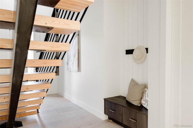 16133 W 14th Ave, Golden, CO 80401 - stairs featuring hardwood / wood-style flooring