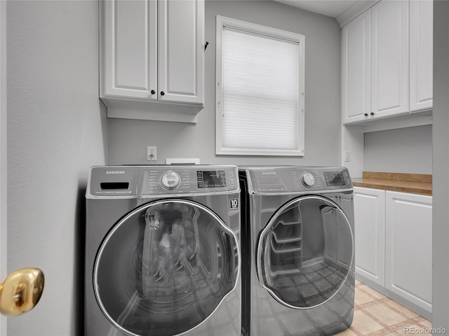 2485 Greensborough Cir, Highlands Ranch, CO 80129 - laundry room featuring cabinet space and independent washer and dryer
