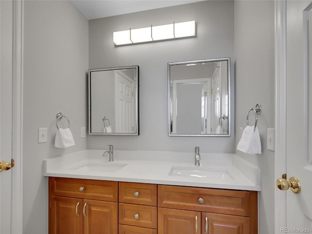 2485 Greensborough Cir, Highlands Ranch, CO 80129 - full bath with double vanity