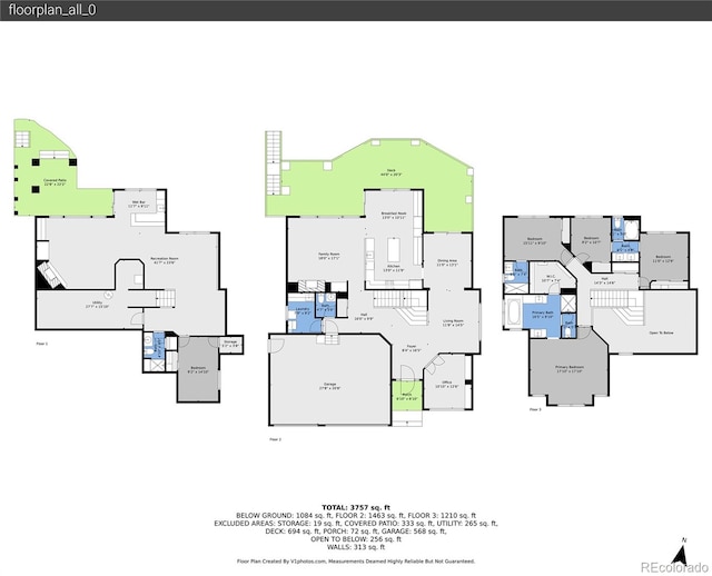 2485 Greensborough Cir, Highlands Ranch, CO 80129 - view of room layout