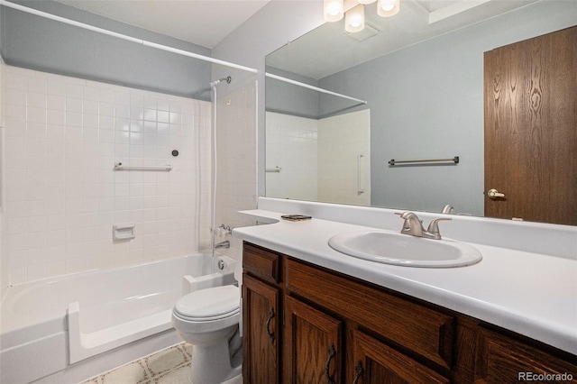 523 E Long Ct, Littleton, CO 80122 - full bathroom featuring vanity and shower / washtub combination