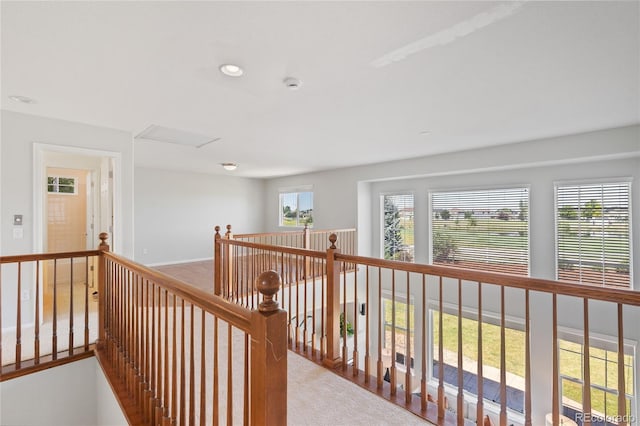 1461 S Grand Baker St, Aurora, CO 80018 - hall featuring recessed lighting