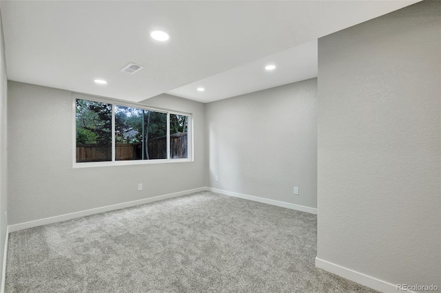 9371 Princeton Ln, Highlands Ranch, CO 80130 - unfurnished room with recessed lighting and carpet floors