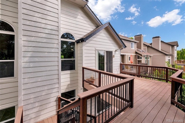 9371 Princeton Ln, Highlands Ranch, CO 80130 - deck featuring a residential view