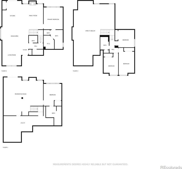 9371 Princeton Ln, Highlands Ranch, CO 80130 - view of floor plan / room layout