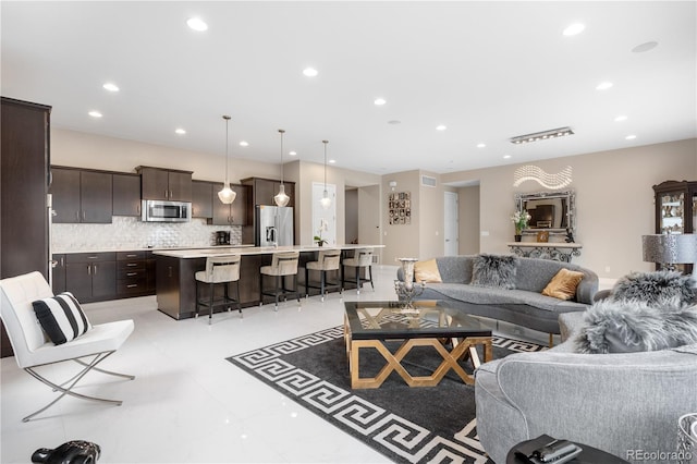 11193 Mission Walk St, Parker, CO 80134 - living area featuring recessed lighting